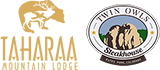 Taharaa Mountain Lodge and Twin Owls Steakhouse Logo