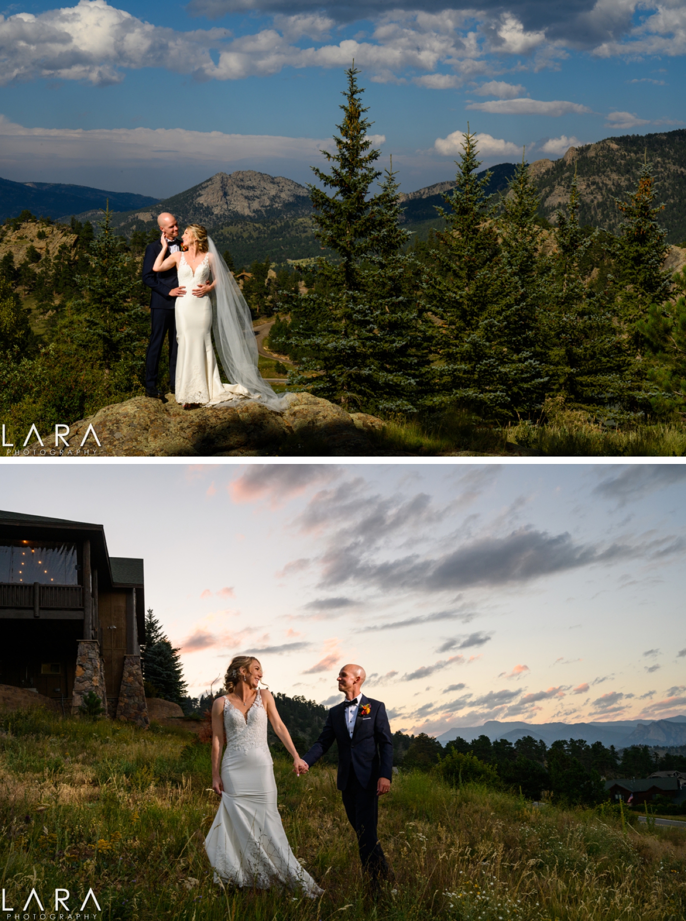 All-inclusive weddings in Estes Park at Taharaa Mountain Lodge