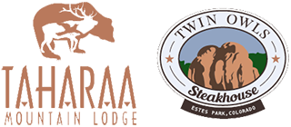 Taharaa Mountain Lodge and Twin Owls Steakhouse Logo