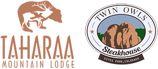Taharaa Mountain Lodge and Twin Owls Steakhouse Logo