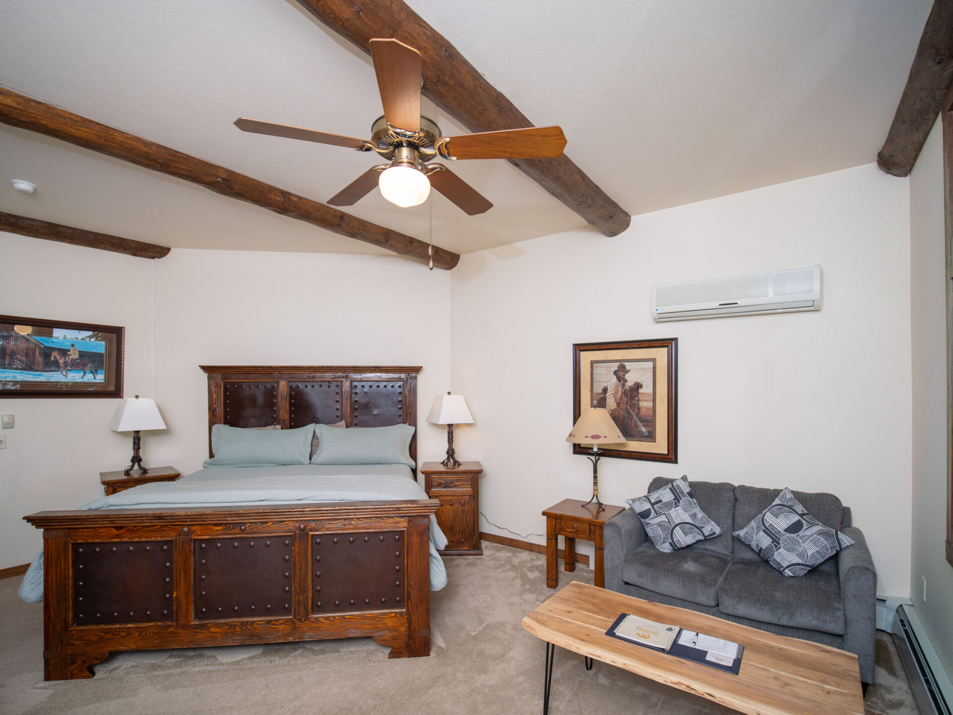 Stetson Jacuzzi Suite at the Taharaa Mountain Lodge in Estes Park Colorado 