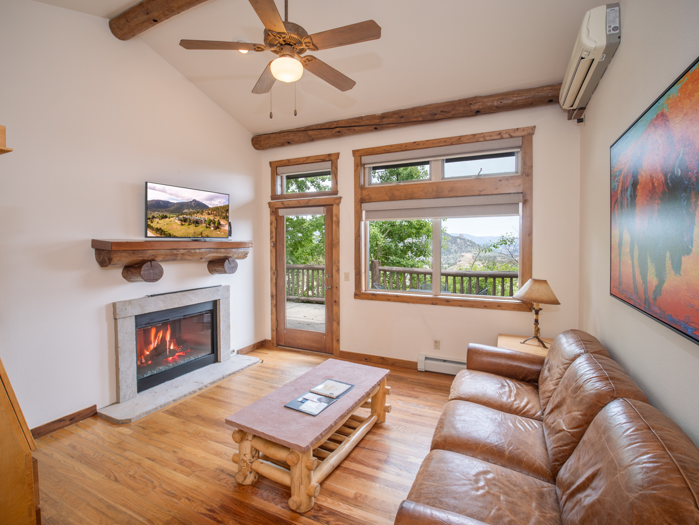 Taharaa Premium Lodge Suite at the Taharaa Mountain Lodge in Estes Park Colorado 